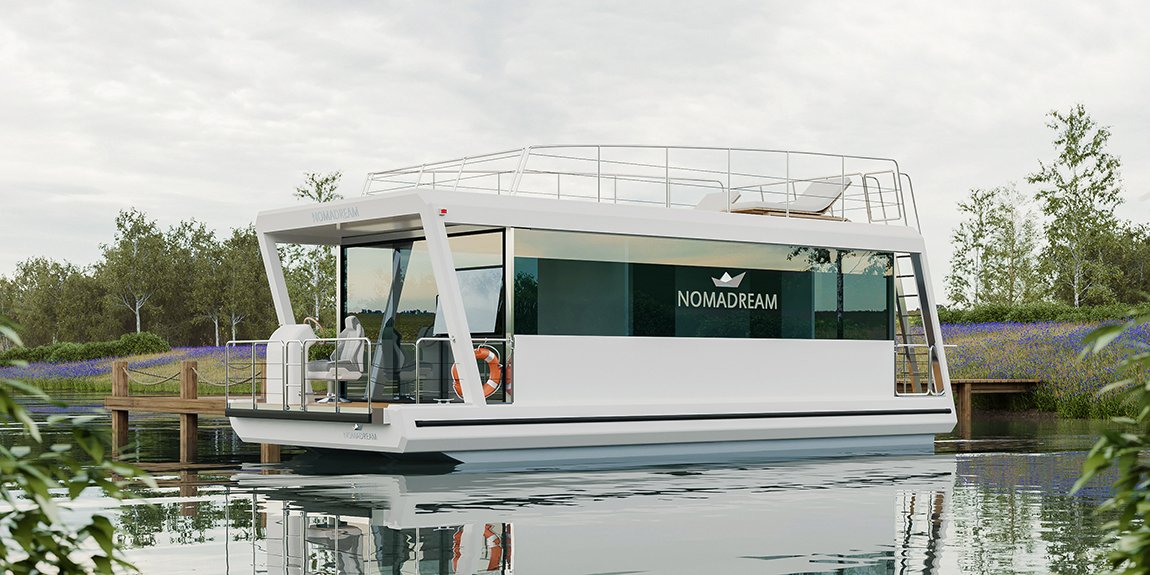 Nomadream 1000 - houseboat